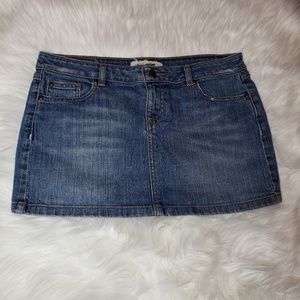 Rampage jean skirt
